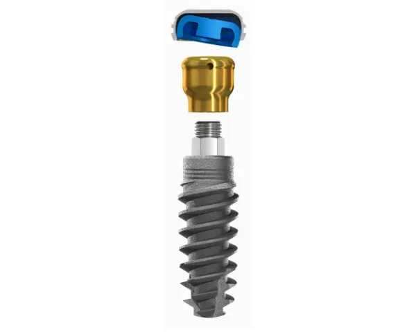 LOCATOR Overdenture Implant, 4.4mmD x 10mmL, 5mm Cuff