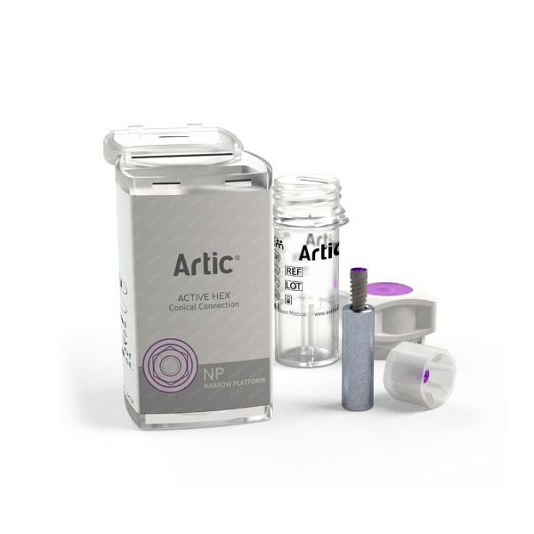 Ritter Implants Artic Conical Connection Implant NA-NP D:3.5mm L-8mm RITTDI-AR-NA-NP3508