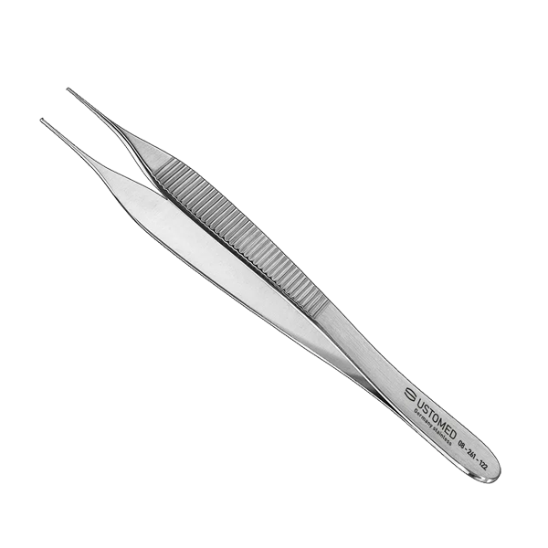 Ustomed ADSON, tissue forceps, 12 cm, 1x2 t., delic. 08-261-122 