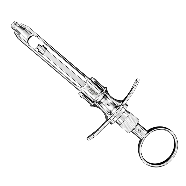 Ustomed  84-100-018 Cartridge syringe, ring handle (100A)