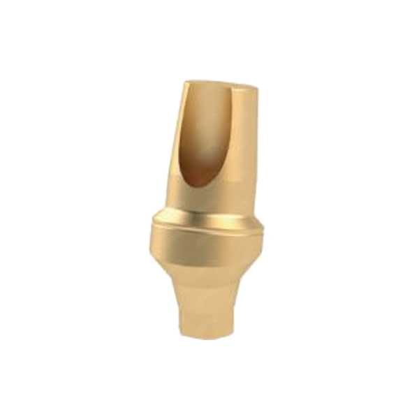 Clicq-Pression™ Angled Transfer Ti-Abutment NA-NP 15° / H 1.5mm  RITTDI-TAP-NA-NP1515