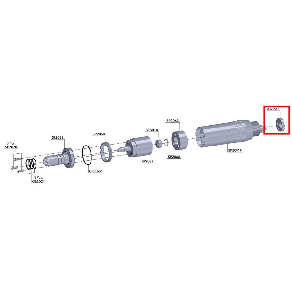 mk-dent GA1014 Gasket  4 hole