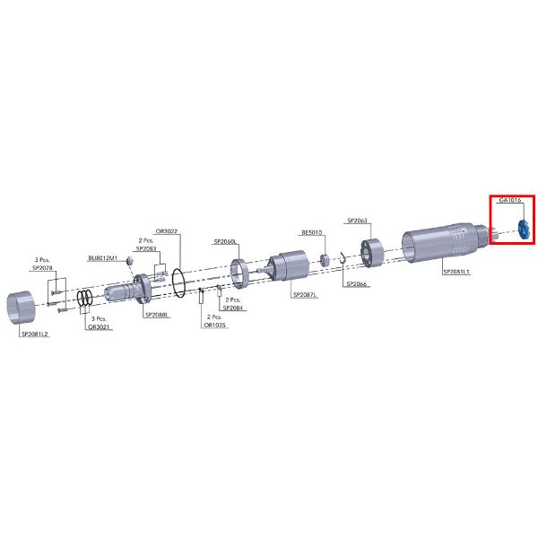 mk-dent GA1016 Gasket  6 hole