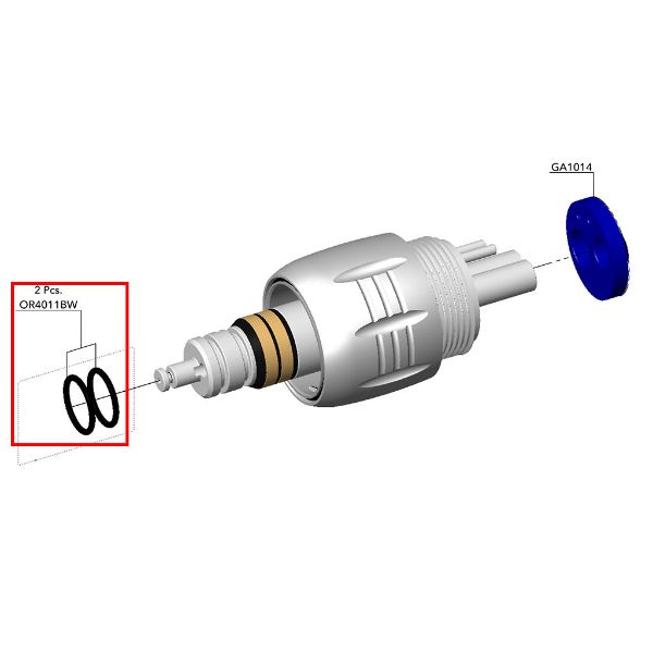 mk-dent OR4011BW O-Ring 6,00 x 0,75