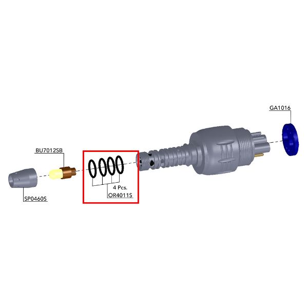 mk-dent OR4011S O-Ring 