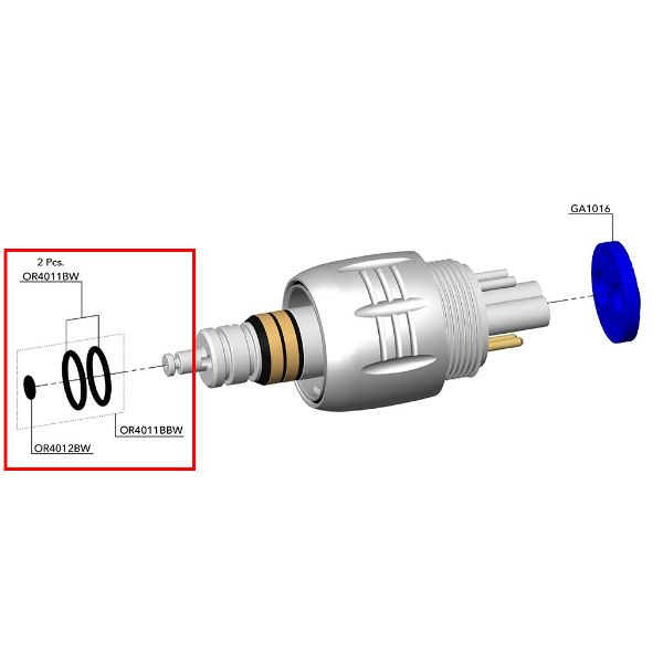 mk-dent OR4011BBW O-Ring-Set