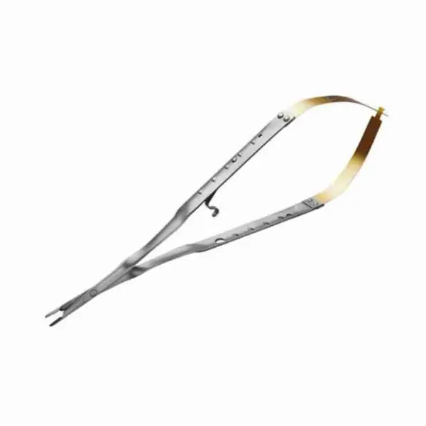 RITTN-7-TCLCR-MM-TL 17.5 Cm Needle Holder Micro Tip- Curved T/C Thumlok