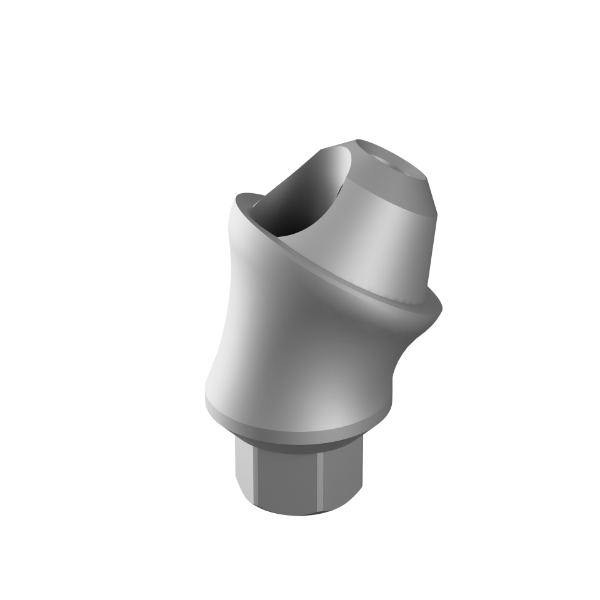 Ritter Implants Angled Multi Unit One Piece 30°/ 2mm Shoulder, 1.4 thread, concave RITTM-MU-KS3020-CNV-1.4