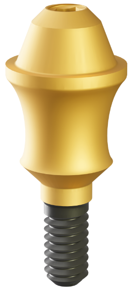 Ritter Implants Straight Multi Unit 4 mm Shoulder, concave - Narrow Line RITTM-NL-MU-KS40-CNV