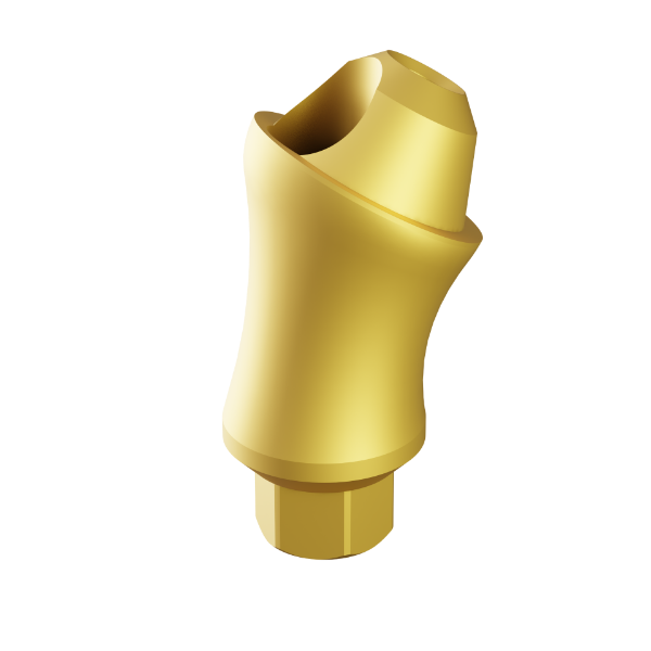 Ritter Implants Angled Multi Unit One Piece 30°/ 4mm Shoulder, concave, Narrow Line RITTM-NL-MU-KS3040-CNV