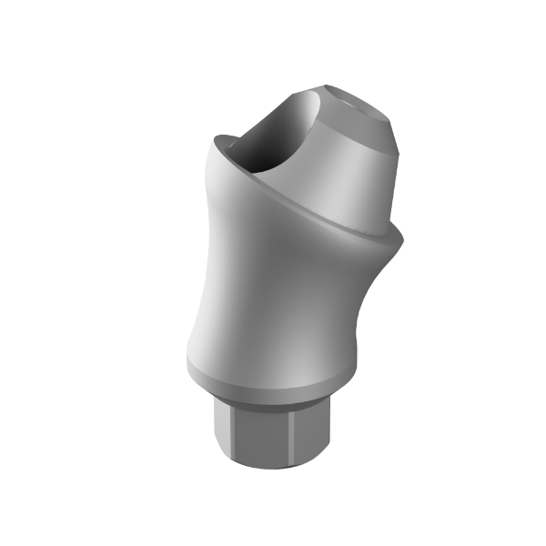 Ritter Implants Angled Multi Unit One Piece 30°/ 3mm Shoulder, 1.4 thread, concave, Narrow Line RITTM-NL-MU-KS3030-CNV-1.4