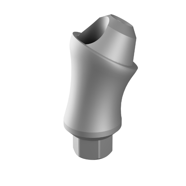 Ritter Implants Angled Multi Unit One Piece 30°/ 4mm Shoulder, 1.4 thread, concave, Narrow Line RITTM-NL-MU-KS3040-CNV-1.4