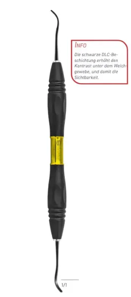 Picture of Papilla elevator, 17, 5cm, Mod. Z, PEEK handle