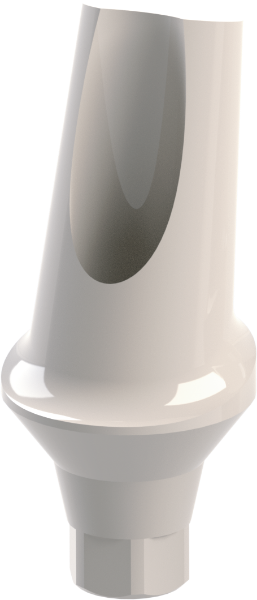 Ritter Implants Peek Anatomic Angled Abutment GM-RP 15° / H 1.5mm RITTDI-PAA-GM-RP1515