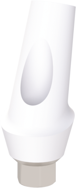 Ritter Implants Zircocam™ Angled Anatomic Zirconia Abutment SV-NP 25° / H 2mm RITTDI-ZAA-SV-NP2520