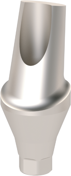 Ritter Implants Angled Anatomic Ti-Abutment AR-RP 15º / H 3mm RITTDI-TAA-AR-RP1530