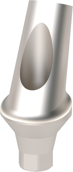 Ritter Implants ANGLED ANATOMIC TI-ABUTMENT TS-NP-MINI 25° / H 1.5MM RITTDI-TAA-TS-NP2515