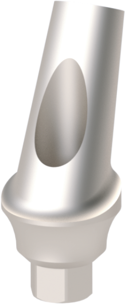 Ritter Implants Angled Concave Anatomic Ti-Abutment SV-RP 25° / H 2mm RITTDI-TAAC-SV-RP2520