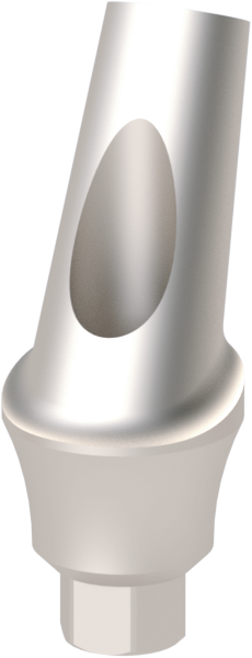 Ritter Implants Angled Concave Anatomic Ti-Abutment SV-RP 25° / H 3mm RITTDI-TAAC-SV-RP2530