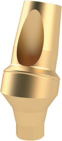 Ritter Implants Clicq-Pression™ Angled Transfer Ti-Abutment NA-RP25° / H 1.5mm RITTDI-TAP-NA-RP2515