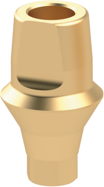 Ritter Implants Clicq-Pression™ Straight Transfer Ti-Abutment TS-RP H 1.5mm Short RITTDI-TAP-TS-RP15S