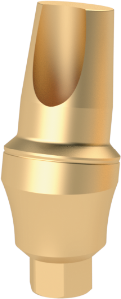 Ritter Implants Clicq-Pression™ Angled Transfer Ti-Abutment SV-RP 15° / H 3mm RITTDI-TAP-SV-RP1530