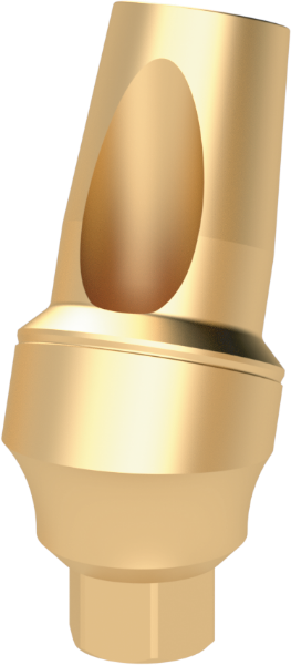 Ritter Implants Clicq-Pression™ Angled Transfer Ti-Abutment SV-WP 25° / H 2mm RITTDI-TAP-SV-WP2520