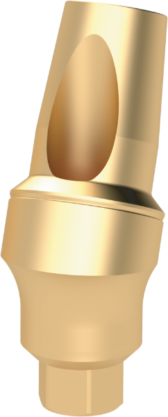 Ritter Implants Clicq-Pression™ Angled Transfer Ti-Abutment SV-WP 25° / H 3mm RITTDI-TAP-SV-WP2530
